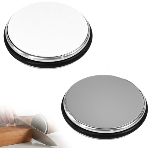 FTISSLY Affilacoltelli Rolling Dischi di Ricambio, Dischi di Ricambio per Affilacoltelli da Cucina dischi per affilare coltelli a rullo Dischi per Coltelli Diamante 1000/3000 Filettatura Metrica:M12
