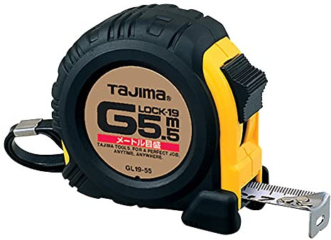 TJMデザイン Tajima G Lock -19 5.5m 19mm Width Meter Scale GL19-55BL