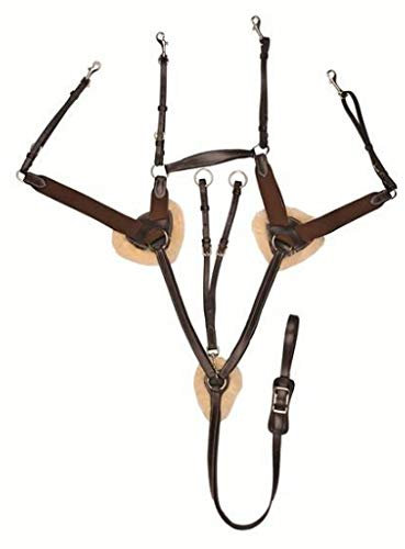 HKM Braun One Size Vorderzeug-4154 L