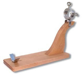 Fiori Cortés 17703-Supporto Girevole per prosciutto in Acciaio Inox