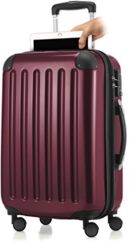 Hauptstadtkoffer - Alex – Bagage à Main Cabine Compartiment Laptop, Carry on Trolley pour Avion, TSA, 55 cm, 42 litres, Bordeaux
