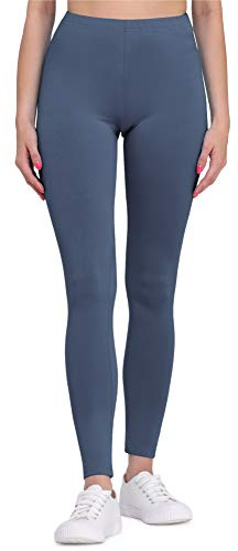 Bellivalini Dam Leggings Lång BLV50-147 (Jeans, XS)