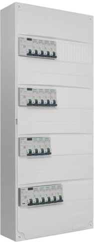 Siemens - Tableau 4 Rangées Pré-équipé 1 Inter Diff 63A Type AC