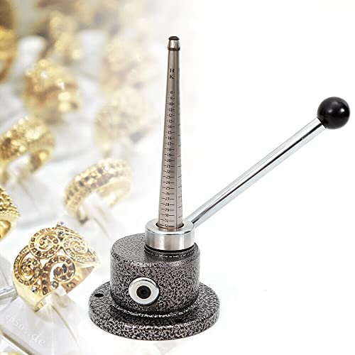 Ringstorleksverktyg, metallringmått, ring expander stretch kilram, mätstång, verktyg för smyckestillverkning för förlovningsringar, smycken, mätverktygskniv