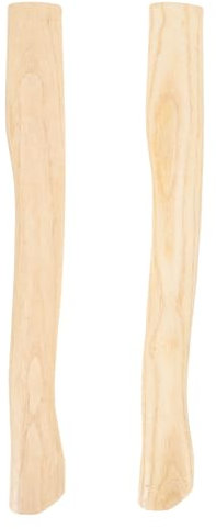 DOITOOL 2pcs Hickory Wood Replacement Handle for Camp Hatchet Handle Replacement Hickory Hatchet Replacement
