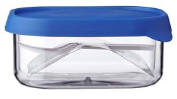 Mepal - Obstbox Take a Break - Obstbox zum Mitnehmen für frisches Obst - Box mit kleiner Obstgabel - Passt perfekt in die Take a Break Lunchbox - 250 ml - Vivid Blue