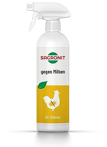 SAGRONIT Milbenspray für Hühner - Effektiver Schutz gegen Milbenbefall im Hühnerstall