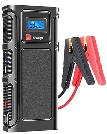 POEMAX 18000mAh Car Jump Starter Portable Power Bank Car Booster Charger 12V Dispositivo di Avviamento for Benzina Diesel Booster di Emergenza for Auto