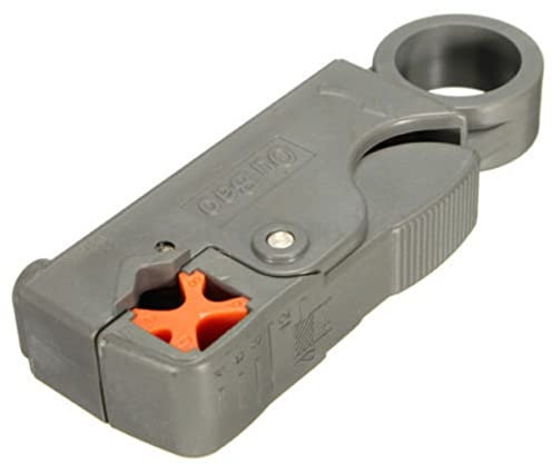 TUCANSBP Pelador de Cables coaxiales Cuchilla for pelar Cables Abrazadera for Cables Pelacables Herramienta de Red