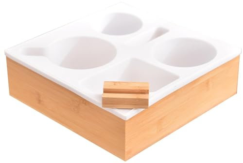 Vassoio per tazze da divano, organizer rimovibile per divano, portabicchieri in legno, sottobicchiere per letto, vassoio per snack, per mangiare, divano, barca, letto, spiaggia
