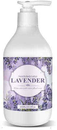 Lozione per le mani e il corpo al burro per il corpo, lozione idratante alla lavanda per le donne, crema per il corpo leggera per la cura della pelle, idratante con burro di karitè e vitamina E per