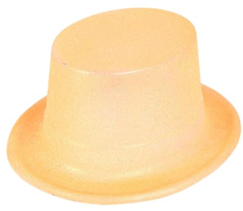Beimus Modischer Zylinder für Männer und Frauen, glitzernder Puderhut, Partyhut, Cosplay, Kostüm, JazzHut, Hippies, Bühnenauftritte, Requisiten