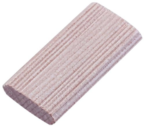 250 Stück Buche lose Zapfen 6 × 40 mm Holzdübel für Tischlerei kompatibel mit System