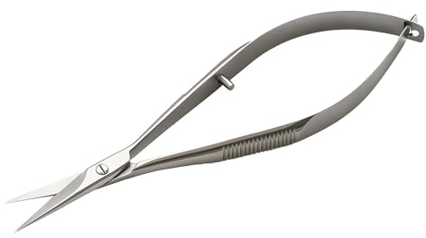 Ciseaux cuticules professionnels ultra-fins – Lames courbes précision Coupe Cuticule, broderie, Scrapbooking – Acier inoxydable