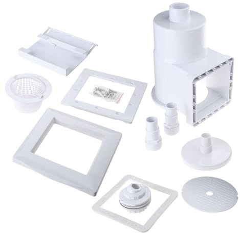 Iuhtrb Kit skimmer per piscina con collegamento semplice per mantenere pulita la piscina fuori terra strumenti di pulizia