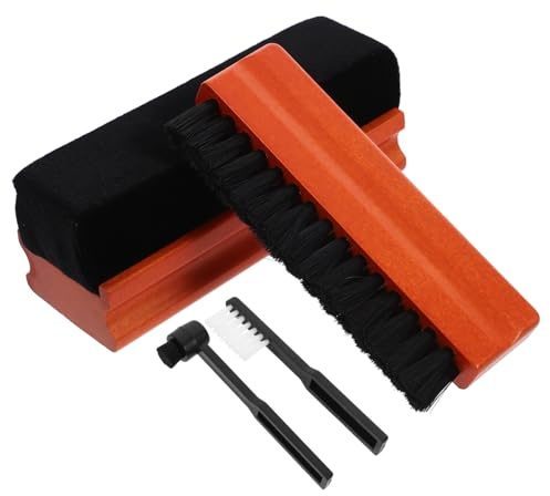 LRXIYODE Vinyl Record Cleaner Kit Portable Set for Record Players and CD Dvd Turntables Brushes for Stylus and Vinyl Cleaning Compact Travel Friendly Maintenance Tools