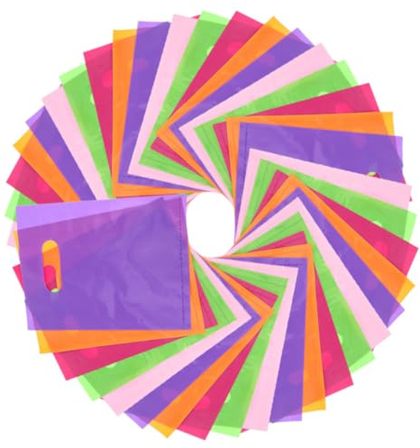 GRIRIW 100 Stück Plastiktüten für Süßigkeiten aus Pe 20x15cm Praktische Geschenktüten für Snacks und Küchenaufbewahrung Vielseitig und Robust