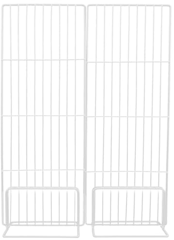 IWOWHERO Séparateur de Congélateur Fer avec Support Organiseur Adaptable pour Congélateur Coffre Vertical et Réfrigérateur de Rangement Maison