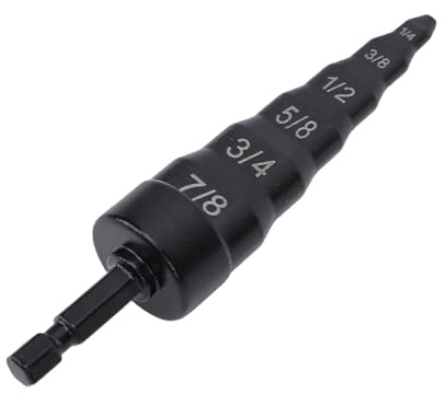 MENDUNER Swager de Tuyau 6 en 1 avec Jeu de Forets | Extenseur de Tube en Cuivre et Aluminium pour Réparation de CVC et de Climatisation, Comprenant des Têtes de Balancement de 7/8 3/4 5/8 1/2 3/ /4