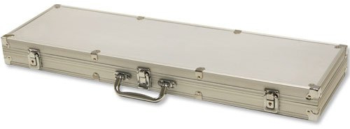Brybelly Deluxe 600 Chip Aluminum Poker Case - Includes Bonus Poker Buttons!