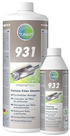 Set pratico! Tunap Micrologic Premium, 131 e 132, detergente DPF per filtro antiparticolato diesel e 132 risciacquo DPF e 184 protezione DPF