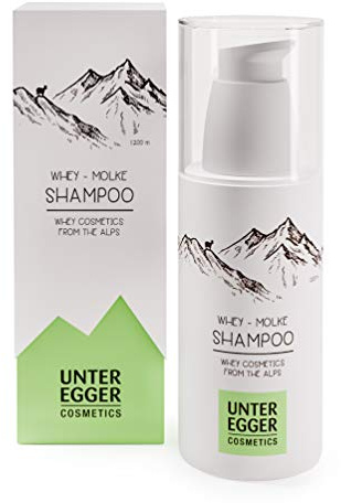 Unteregger Cosmetics Naturkosmetik Shampoo für empfindliche und trockene Kopfhaut, 150 ml, extra sensitiv für jeden Tag, natürliche Haarpflege ohne Silikon, Parabene und Sulfate