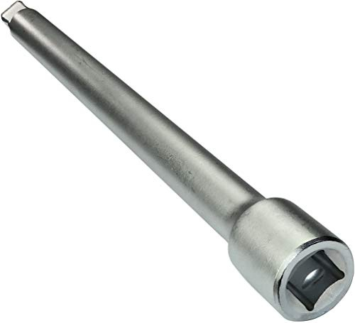 Aerzetix - C45116 - Rallonge/Prolongateur/Embout - 1/2x250mm - pour Clé à Cliquet Manuelle/Pneumatique - Forme Sphérique de Côté Mâle - Adaptateur de Douille de Vissage à 4 Pans - en Acier CR-V