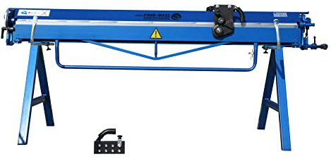 Abkantbank 2m/0.8 + Magnete an der Biegewange, 2 Griffe, mit Rollenschere, Handfalzer und Versand Biegemaschine Abkantmaschine - kostenfreie Lieferung - Preis inkl. 19% der MwSt.