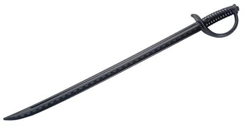 Martial Arts Black Polypropylene Plastic Saber Training sword - 35.4 - NEW