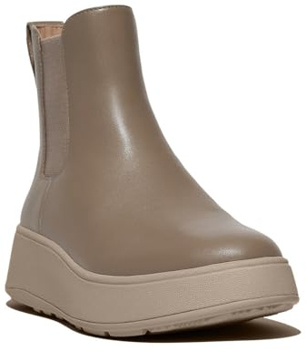 Fitflop F-mode Leather Flatform Chelsea Boots StivaliDonna