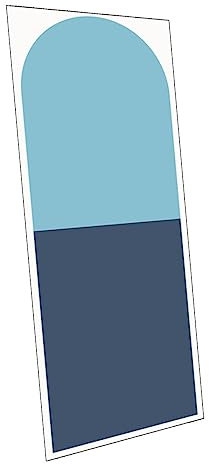 Wandtattoo Bogen welche form geometrisch Kuh-Dekor 3d Boho-Dekor Aufkleber Tapeten abziehen und aufkleben Tapete aufkleben empfindlich Klebrig Kopfteil Hintergrund schmücken PVC