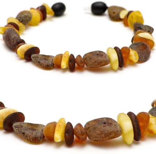 Baltic Secret Selected Baltic Amber Bernsteinarmband - Bernstein Armband Damen & Herren - Unisex Schmuck mit Natürlichen Bernsteinsteinen - Handgefertigt, Hochwertig
