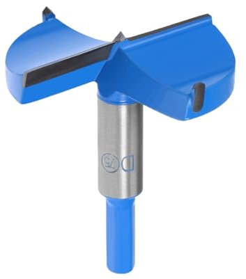 TAOMENJS Broca Forstner de carburo de 75mm de diámetro, vástago hexagonal de 10mm, sierra perforadora for carpintería, abridor de barrena for madera contrachapada de plástico duro, 1 Uds.