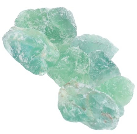 WOONEKY Grüne Landschaftskiesel Duftsteine Dekoratives Aquarium-Ornament-Set 600 G Aquarienkies Für Süßwasseraquarien