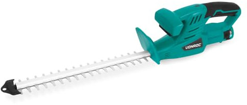 VONROC Tagliasiepi a Batteria 12V - 350mm | Incl. Batteria 2.0Ah e Cavo USB-C | Leggero, Sicuro e Maneggevole | Ideale per Potatura Precisa