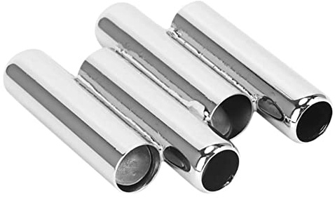 Kisangel Stimmpfeife Geigenstimmgerät aus Edelstahl Kreativer Mundblas Stimmgerät Tragbares Nützliches Tuning Werkzeug für Geige und Mandoline Silber