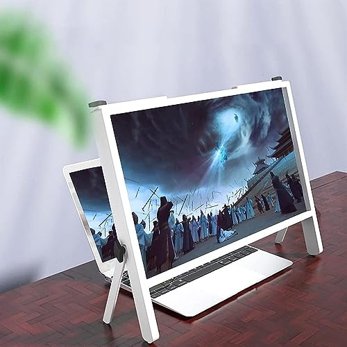 KJMWXOP 21 Inch Screen Magnifier For Computer,Laptop, Hd Screen Amplifier For Smartphone, Foldable Magnifier Amplifier For Movies