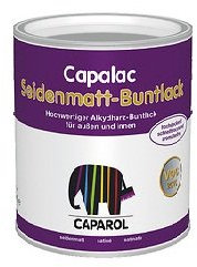 Caparol Capalac Seidenmatt Buntlack 750ml RAL 7001 Silbergrau
