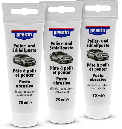 PRESTO 3x 70ml Polier- und Schleifpaste