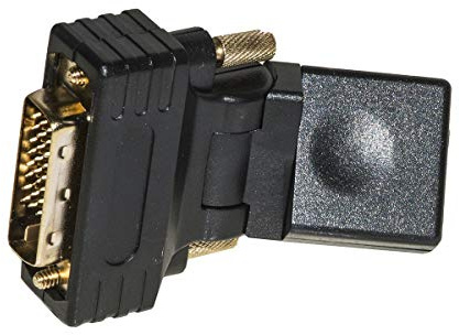 Link LKADAT109 ADATTATORE BIDIREZIONALE DVI 24+1 MASCHIO - HDMI FEMMINA INCLINABILE E ROUTABILE