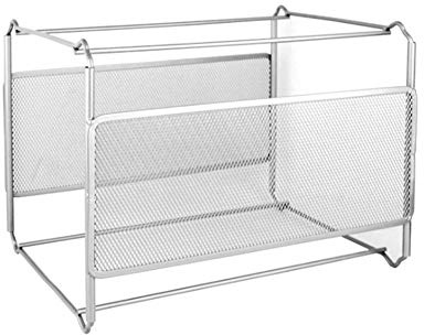 arthomer Range Document Metal Boîte Dossiers Suspendus en Maille Organisateur de Fichiers Boîte de Rangement pour Support Pliable pour Bureau Et Maison, 15,4 L X 13,2 W X 10,2 H