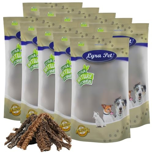 Lyra Pet® 10 kg Lammpansen 10000 g Kausnack Hundefutter Pansen Kauartikel