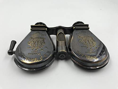 Ganga Nautical Vintage Brass Antik 1941 Messing Reise Teleskop Fernglas Monokular