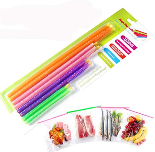 1 Pack Bag Sealer Stick Anylock Refrigeration Tools and Equipment Food Bag Sealing Clip Fresh Lock Stick Gift Packing