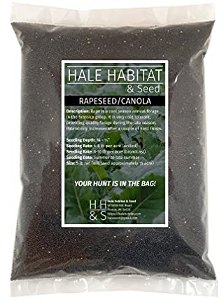 Hale Habitat & Seed Rapeseed Food Plot Seed, 5 lbs