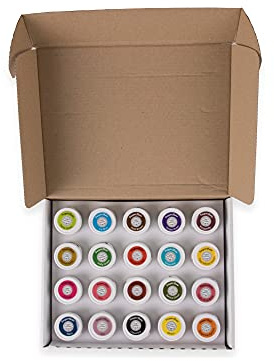 Sugarflair Spectral Paste Food Colouring Essentials Collection 20 x 25 Gram Set