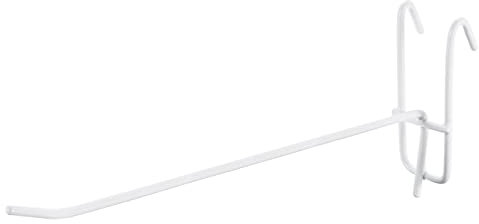sourcing map 30 Stück Gitter Wand Display Haken Garage Speichern Aufbewahrungswand Organizer 8 Zoll Weiß