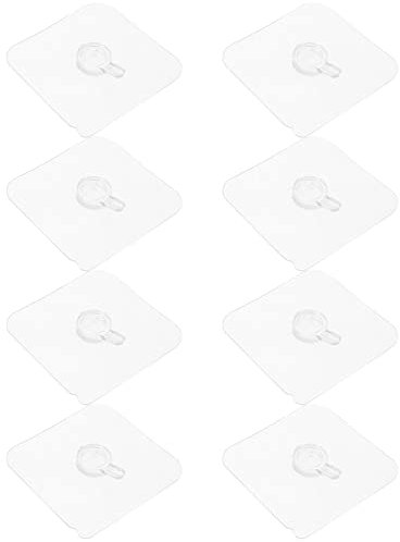 Zerodeko 8pcs Picture Hangers Tile Wall Painting Hook for Pictures Frame Hanging Hooks Self Adhesive for Hanging Photo Frame Wall