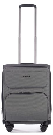 Stratic Bendigo Light+ Koffer Weichschale Reisekoffer Trolley Rollkoffer, TSA Kofferschloss, 4 Rollen, Erweiterbar