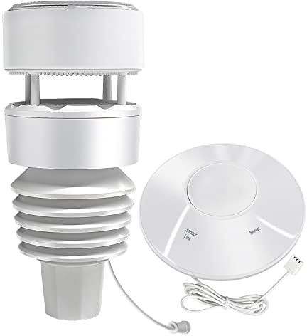 Froggit DP2000 Wetterstation Ultra 7-in-1 WiFi/LAN mit DP1100 All-in-One Ultra Außensensor